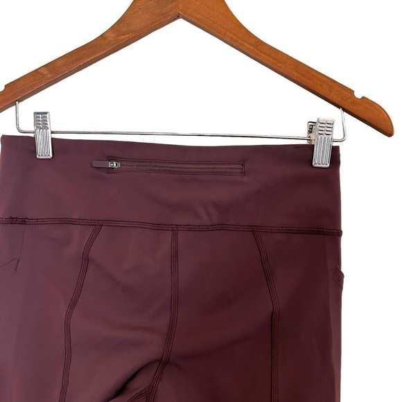 Lululemon Pace Rival Crop *22" Cherry Cola - Picture 13 of 16